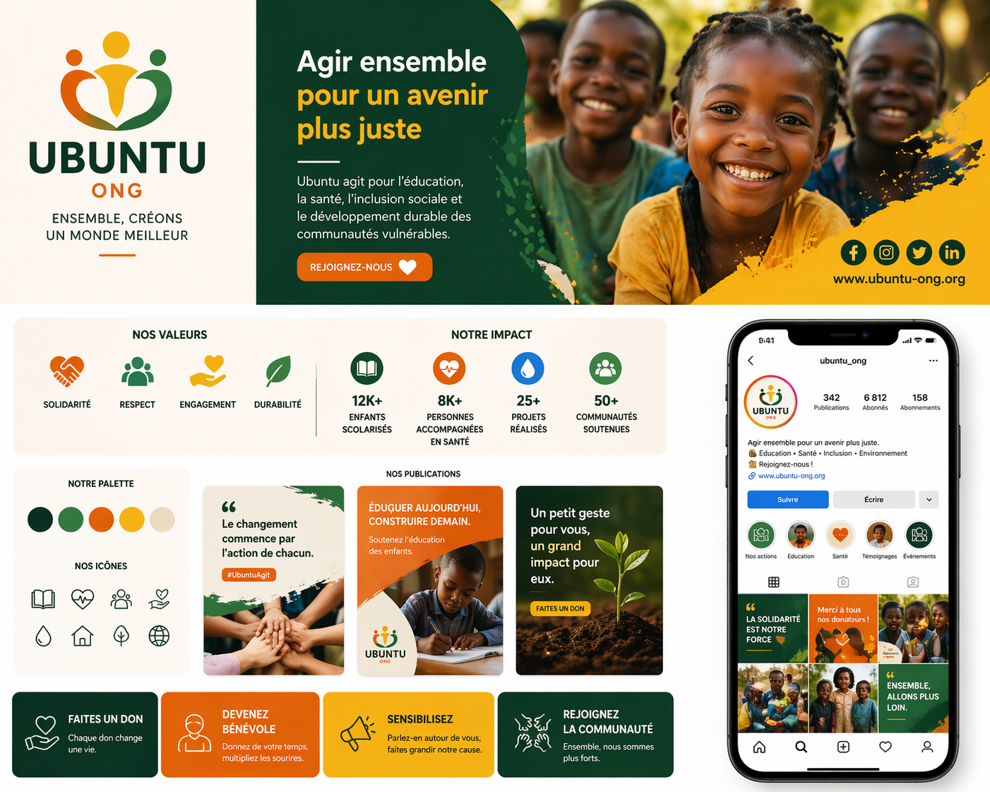 ONG Ubuntu Social Media