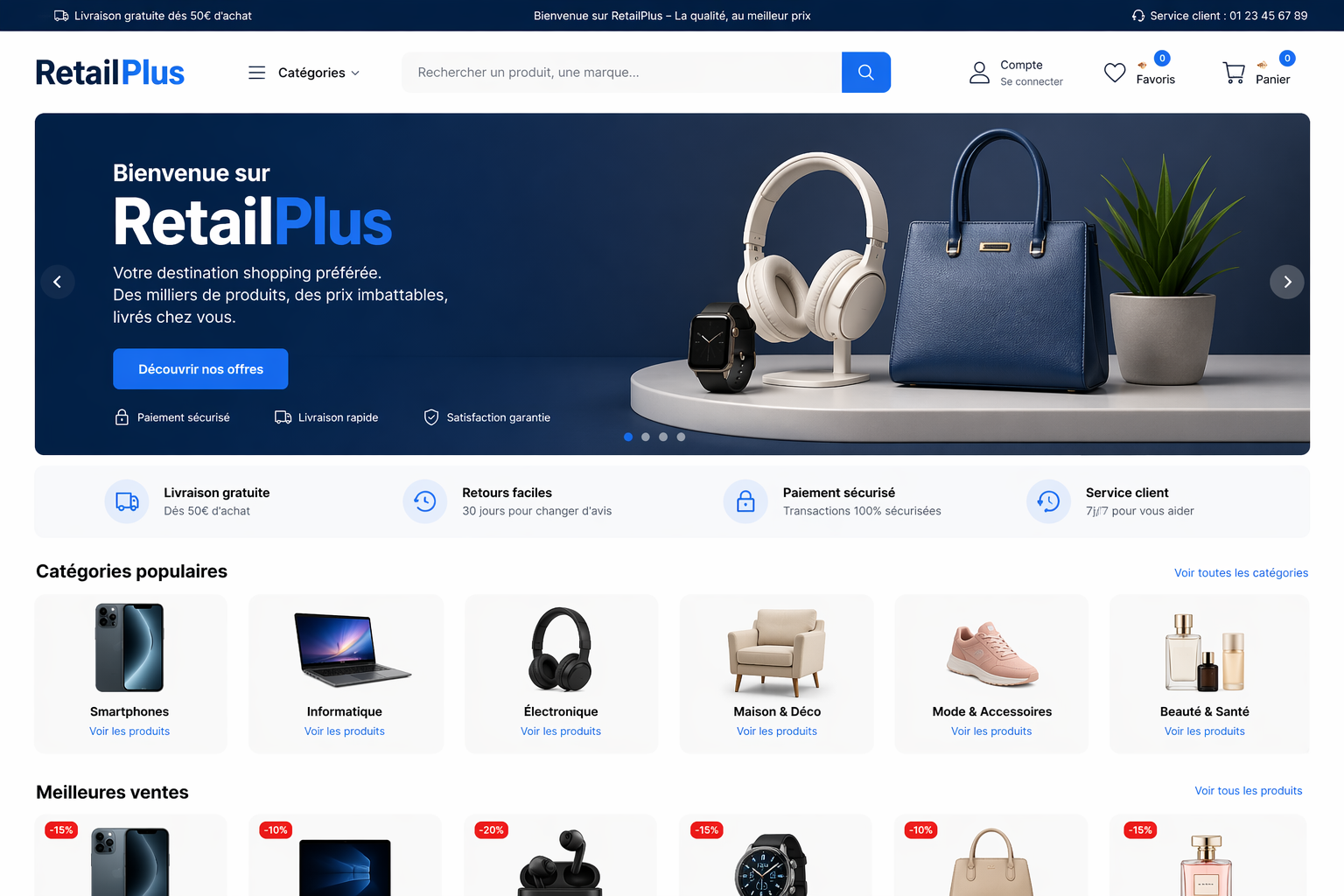 RetailPlus E-commerce